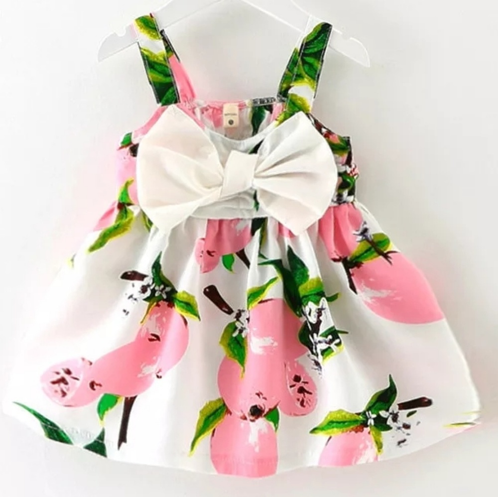 Girls lemon dress size 6m